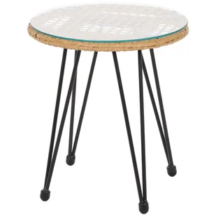 Meble ogrodowe technorattanowe Loreto Beige / Grey - Meble ogrodowe - miniaturka - grafika 6