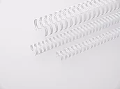 Grzbiety do bindownic - Renz preferencyjny One Pitch drut grzebień do łączenia elementów w 2: 1, podziału 23 pętli, średnica 32.0 MM, 1 1/4 cala, biały 4029126107437 - miniaturka - grafika 1