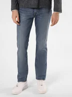 Spodnie męskie - Levi's Dżinsy - 512 Slim Mężczyźni Bawełna niebieski jednolity, 32-30 - miniaturka - grafika 1