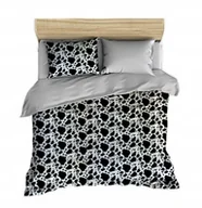 Pościel - pościel z polaru 200x220 + 2 poszewki P 307-3 DUO dalmatyńczyk / szary - miniaturka - grafika 1