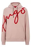 Bluzy męskie - HUGO Męska bluza Dokapi Light/Pastel Pink687, L - miniaturka - grafika 1