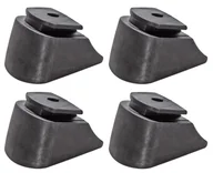 Akcesoria do skatingu - Hamulec do rolek Raven Profession PU czarny 4szt - miniaturka - grafika 1