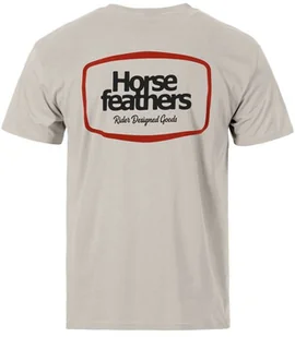 t-shirt HORSEFEATHERS BRONCO T-SHIRT Cement - Koszulki męskie - miniaturka - grafika 1
