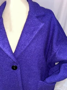 Żakiet - płaszcz 100% WEŁNA - Kurtki damskie Żakiet - płaszcz 100% WEŁNA - Kurtki damskie - miniaturka - grafika 1