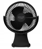 Wentylatory - Wentylator biurkowy z klipsemAkumulatorowy| 15,5 cm 360° obrót| USB-C - miniaturka - grafika 1