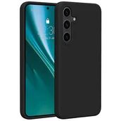 Etui i futerały do telefonów - Etui ETTERI Silicone Case do Samsung Galaxy S25+ Czarny - miniaturka - grafika 1