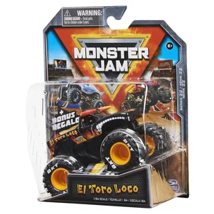 Monster Jam, 1:64, 1 pak, El Toro Loco - Samochody i pojazdy dla dzieci - miniaturka - grafika 1