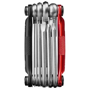 Crank Brothers Multi-Tool M10 Czarny/czerwony, czarny, czarny 115349 - Narzędzia rowerowe - miniaturka - grafika 1