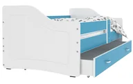 Łóżka dla dzieci i młodzieży - Łóżko dziecięce 160x80 szuflada + materac SWEETY - miniaturka - grafika 1