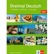Książki do nauki języka niemieckiego - LektorKlett Dreimal Deutsch Lesebuch NEU z płytą CD - Matecki Uta - miniaturka - grafika 1