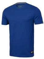 Odzież taktyczna i umundurowanie - PITBULL Koszulka Middle Weight 170 Basic No Logo '25 - Niebieska - miniaturka - grafika 1