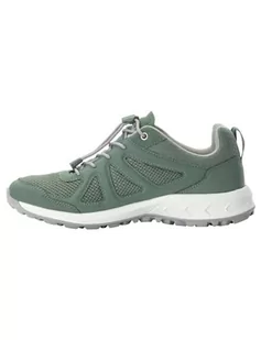 Jack Wolfskin Woodland 2 Vent Low W damskie buty trekkingowe, Hedge Green, 42 EU - Buty trekkingowe damskie - miniaturka - grafika 1