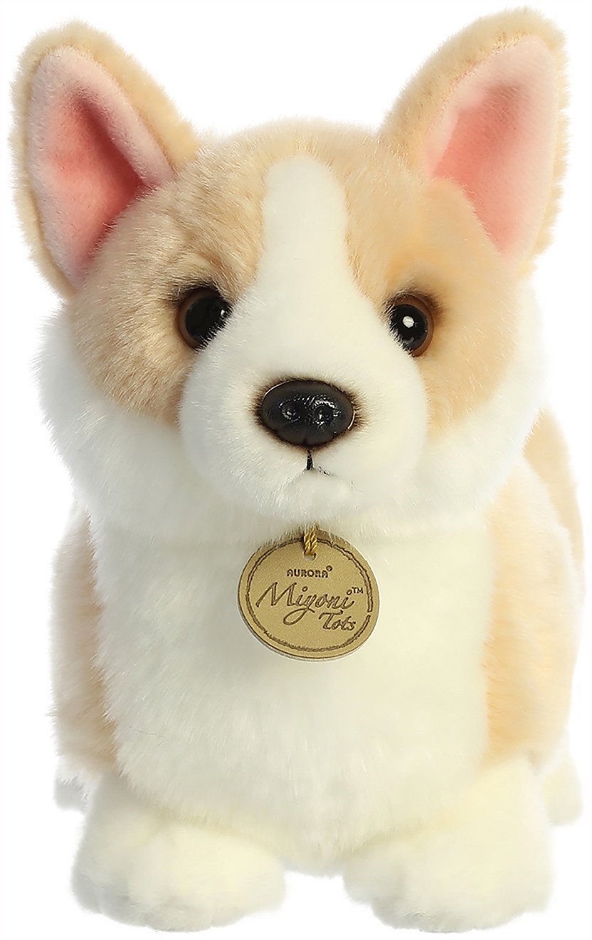 AURORA Miyoni Plush Corgi Tot, 18 cm