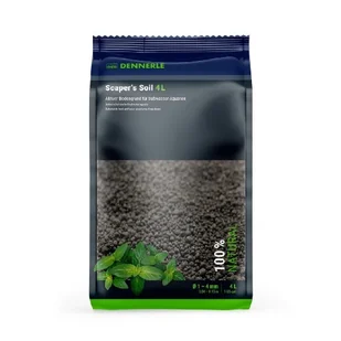 DENNERLE Aktywne podłoże do akwariów słodkowodnych Scaper‘s Soil 1-4 mm, 4l (4580) - Podłoże do akwarium - miniaturka - grafika 1
