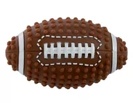Zabawki dla psów - Zolux Zabawka winylowa piłka do rugby 10,5cm [480774] MS_11410 - miniaturka - grafika 1
