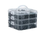 Pozostałe wyposażenie warsztatu - PARKSIDE® Zestaw klipsów mocujących i opasek kablowych lub zestaw narzędzi samochodowych (Zestaw klipsów mocujących i opasek kablowych) - miniaturka - grafika 1