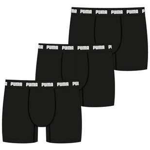 Męskie bokserki Puma Everyday Boxers 3P Rozmiar: M / Kolor: czarny - Majtki męskie Męskie bokserki Puma Everyday Boxers 3P Rozmiar: M / Kolor: czarny - Majtki męskie - miniaturka - grafika 1