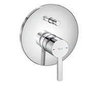 Baterie umywalkowe - Roca - Bateria prysznicowa do montażu podtynkowego NAIA, błyszczący chrom - miniaturka - grafika 1