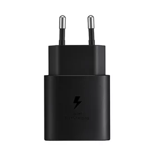 Ładowarka USB-C Samsung Original 25W USB-C Power Delivery 3.0 Kabel Czarny - Ładowarki do telefonów - miniaturka - grafika 1