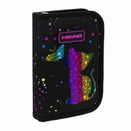 Piórniki - Astra Piórnik 2klapk bez wyp Head Golden Rainbow Kitty - artykuł papierniczy - miniaturka - grafika 1