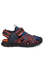 Buty dla chłopców - Geox Sandały J Airadyum Bo J55F1A 1454 C0735 D Granatowy - miniaturka - grafika 1