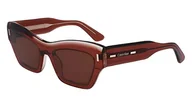 Okulary przeciwsłoneczne - CALVIN KLEIN CK23503S Okulary, Różowy, 54/20/145 damskie, Rose, 54/20/145 - miniaturka - grafika 1