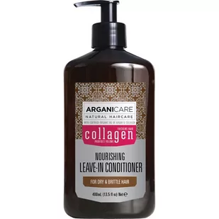 Arganicare Arganicare Collagen Nourishing Leave In Conditioner Odżywka bez spłukiwania do suchych i łamliwych włosów 400 ml - Odżywki do włosów - miniaturka - grafika 1