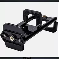 Pozostałe akcesoria do telefonów - System-S Uniwersalny adapter statywu 2 w 1 nasadka z gwintem uchwyt zaciskowy adapter do tabletu PC i smartfona - miniaturka - grafika 1