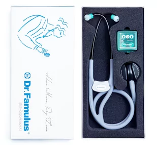 Dr. Famulus DR 650-czarny Stetoskop następnej generacji, Internistyczny - Urządzenia medyczne - miniaturka - grafika 2