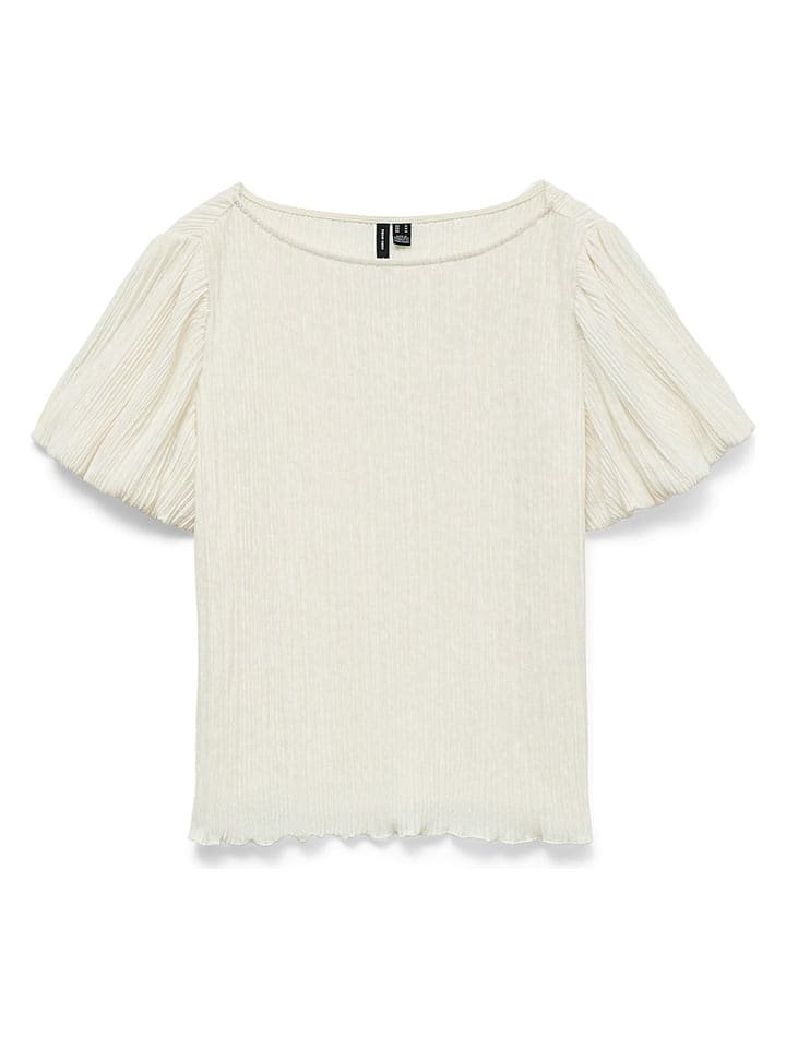 Vero Moda Bluzka w kolorze kremowym