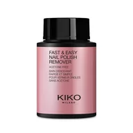 Akcesoria do paznokci - KIKO Milano Fast & Easy Nail Polish Remover Acetone Free zmywacz do paznokci z gąbką 01 75ml - miniaturka - grafika 1