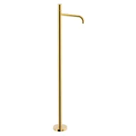 Baterie umywalkowe - Bateria umywalkowa wolnostojąca Tres Study złoty połysk 26285306OR - miniaturka - grafika 1