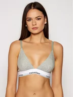 Biustonosze - Calvin Klein Underwear Biustonosz braletka 000QF1061E Szary - miniaturka - grafika 1