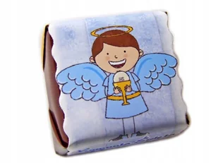 Czekoladki praliny personalizowane ze zdjęciem KOMUNIA święta 1 kg - Bombonierki i czekoladki - miniaturka - grafika 1