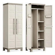 Skrzynie ogrodowe - Kiss KIS szafka z tworzywa sztucznego "Excellence Utility", 1 sztuki, kolorze piaskowym, 9710000 0313 02 9710000 0313 02 - miniaturka - grafika 1