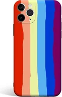 Etui i futerały do telefonów - König Design Etui kompatybilne z Apple iPhone 11 Pro Plastic Soft Phone Case - wielokolorowe etui na telefon komórkowy - miniaturka - grafika 1