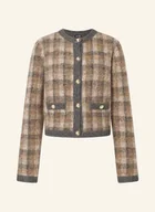 Swetry damskie - Joop! Kardigan Kea Z Dodatkiem Alpaki braun - miniaturka - grafika 1