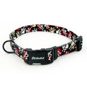 Szelki dla psów - Obroża dla Psa Regulowana Piraci, 2 cm, dla mniejszych psów i szczeniaków czarne okucia-S 24-36 cm - miniaturka - grafika 1