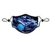 Maseczki ochronne i antywirusowe - Maseczka ochronna dla Dzieci Moro Niebieskie +1 filtr - miniaturka - grafika 1