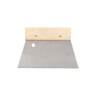 Narzędzia murarskie - Szpachla trapezowa stalowa 18 cm ząb A1 uchwyt drewniany - miniaturka - grafika 1