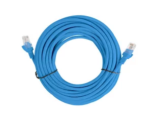 Lanberg Patch cord kat.5E 20M niebieski PCU5-10CC-2000-B - Patchcordy - miniaturka - grafika 3