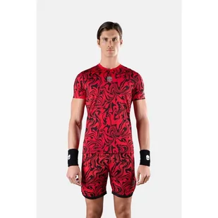Koszulka tenisowa męska z krótkim rękawem Hydrogen Chrome Tech Tee - Tenis ziemny - miniaturka - grafika 1