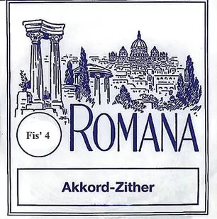 Romana Chord Zither Strings F#' 4 - Struny gitarowe  - miniaturka - grafika 1