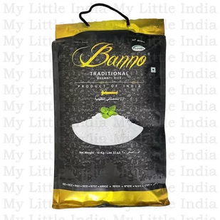 Indyjski ryż Bano basmati tradycyjny 10 kg - Ryż - miniaturka - grafika 1