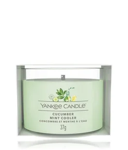 Yankee Candle Cucumber Mint Cooler Signature Single Filled Votive Świeca zapachowa 37 g - Świece - miniaturka - grafika 1