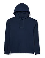 Bluzy męskie - Armani Exchange Męska bluza z kapturem, emblemat z logo na przodzie, marynarka granatowa, rozmiar M, granatowy blezer, M - miniaturka - grafika 1