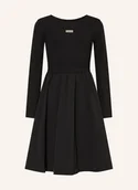 Sukienki - Calvin Klein Sukienka Z Mieszanki Materiałów schwarz - miniaturka - grafika 1