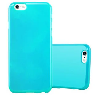 Pokrowiec Etui Do Apple iPhone 6 / 6S Obudowa w JELLY JASNY NIEBIESKI TPU Ochronny Case Cover Plecki Cadorabo - Etui i futerały do telefonów - miniaturka - grafika 1