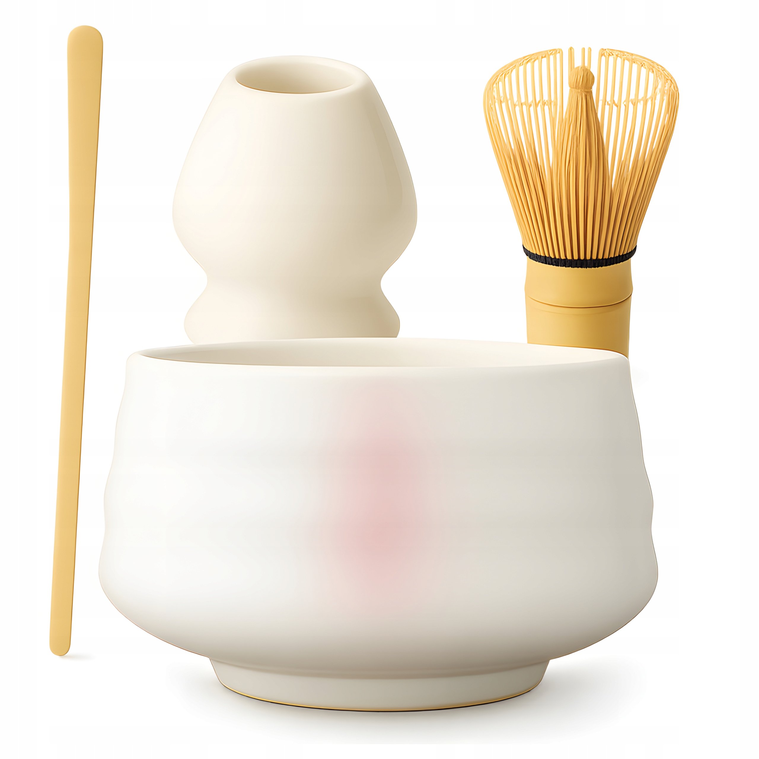 Zestaw do Robienia Herbaty Matchy z Miską Ceramiczną, Matcha