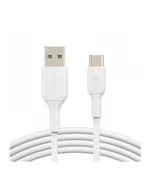 Kable komputerowe i do monitorów - 1x2 Belkin USB-C/USB-A PVC Cable 1m, 2Pack Kolor: BIAŁY CAB001bt1MWH2PK - miniaturka - grafika 1